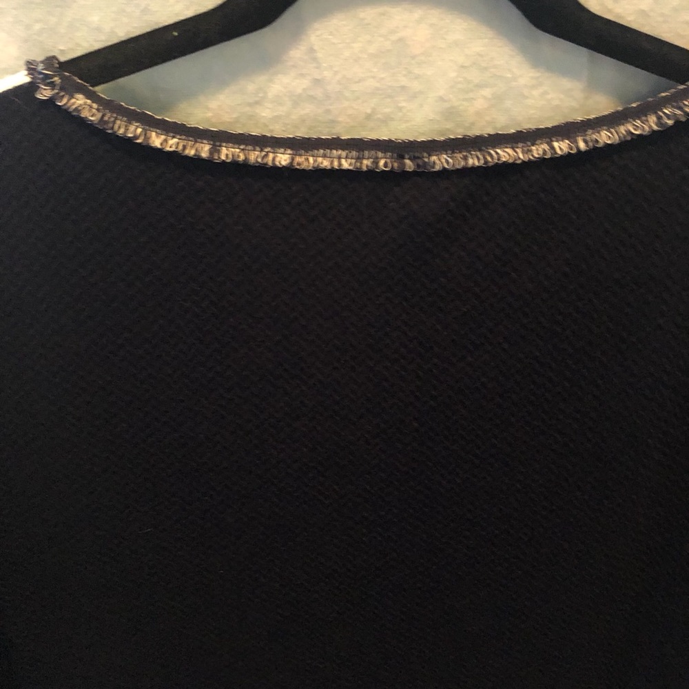 NWT Navy and white dress, Sz L - Picture 10 of 12